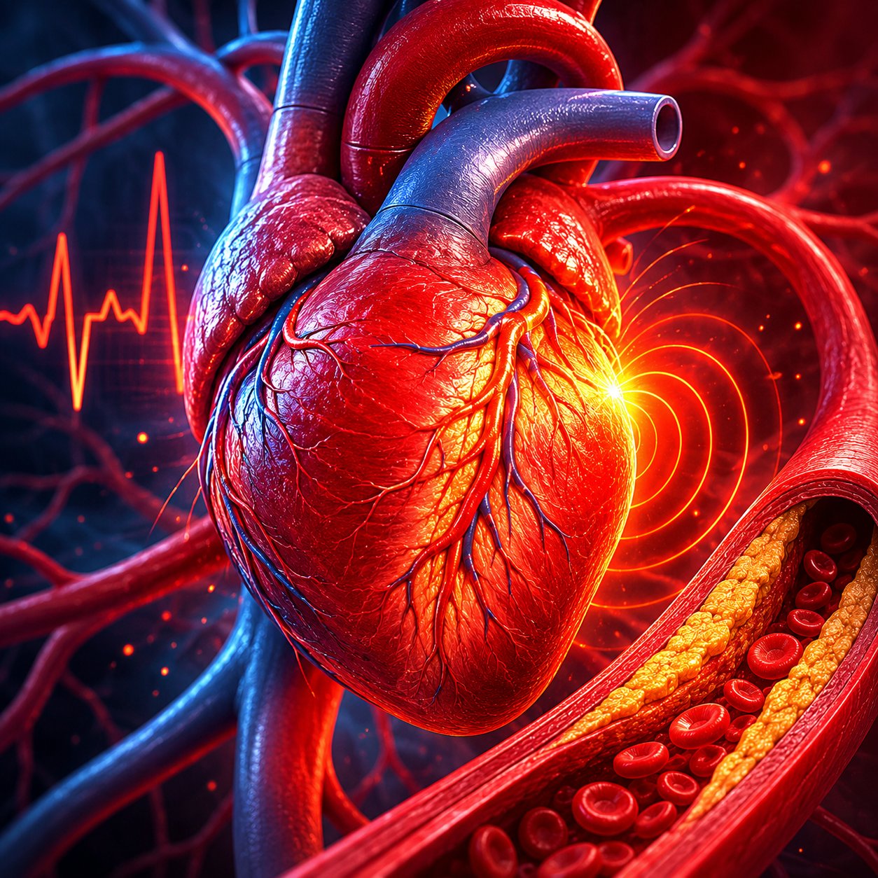 El corazón trabaja más duro