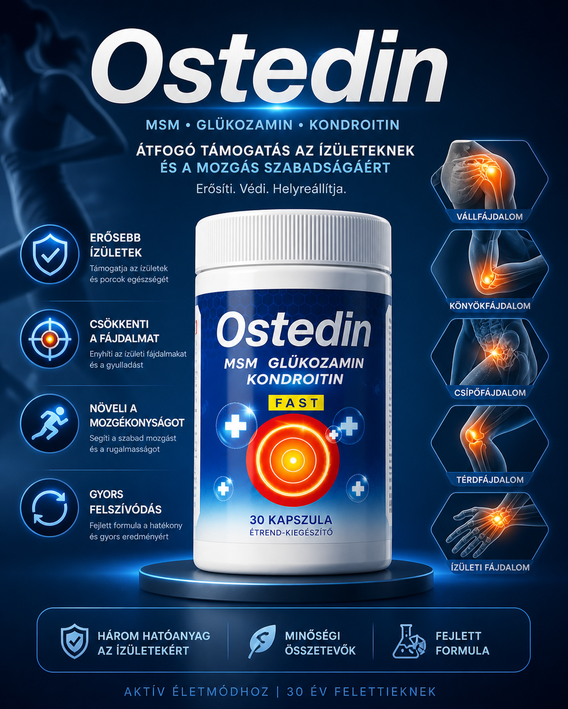 Ostedin ízületi kiegészítő